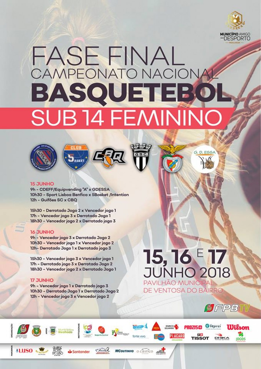 Fase Final do Campeonato Nacional de Sub 14 Femininos