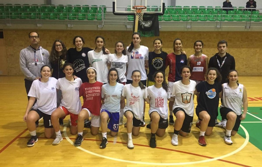 Seleção de Sub 16 Femininos da AB Aveiro