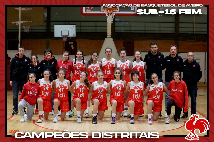 Fase Final Distrital Sub16 Femininos | Campeão